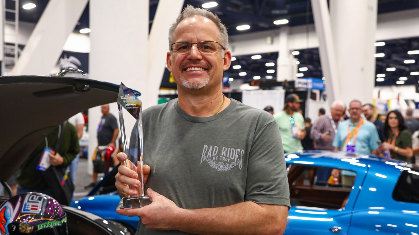 SEMA Battle of the Builders presented by Mothers Polish 2025 winner Troy Trepanier 36 ford roadster