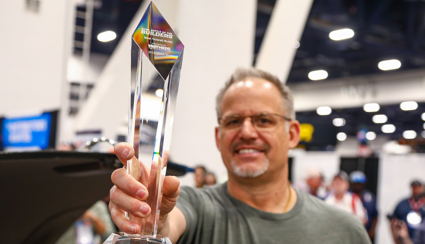 SEMA Battle of the Builders presented by Mothers Polish overall winner 2025 Troy Trepanier