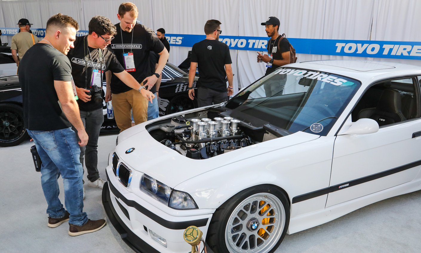 SEMA Show 2025 atmosphere Toyo Tires Treadpass