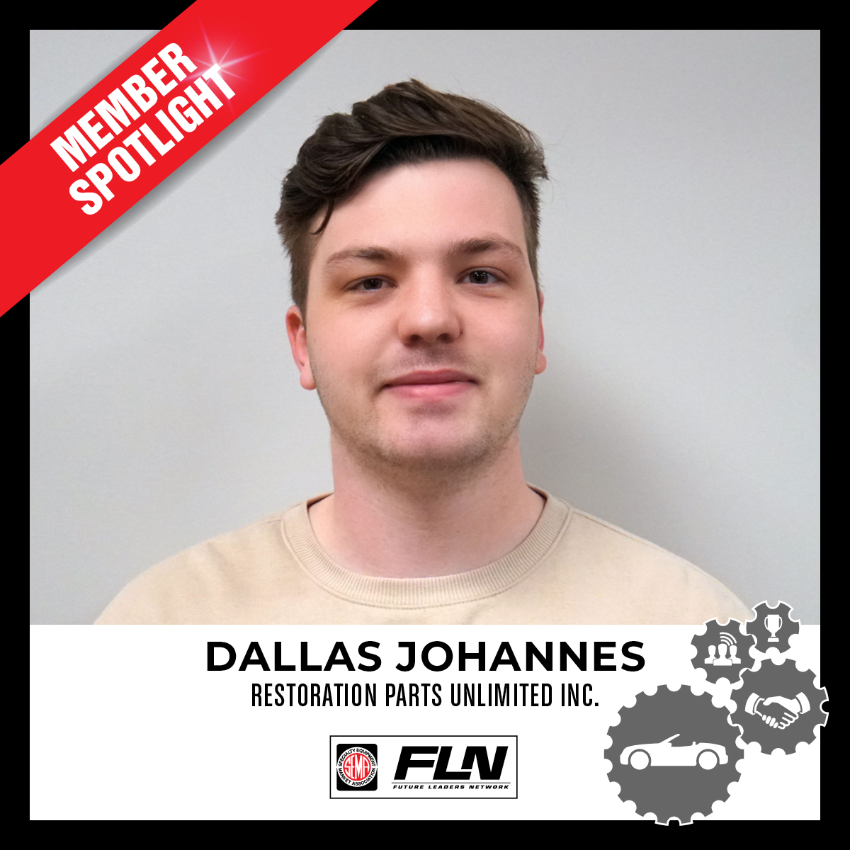 Member of the Month: Dallas Johannes at Restoration Parts Unlimited Inc. 