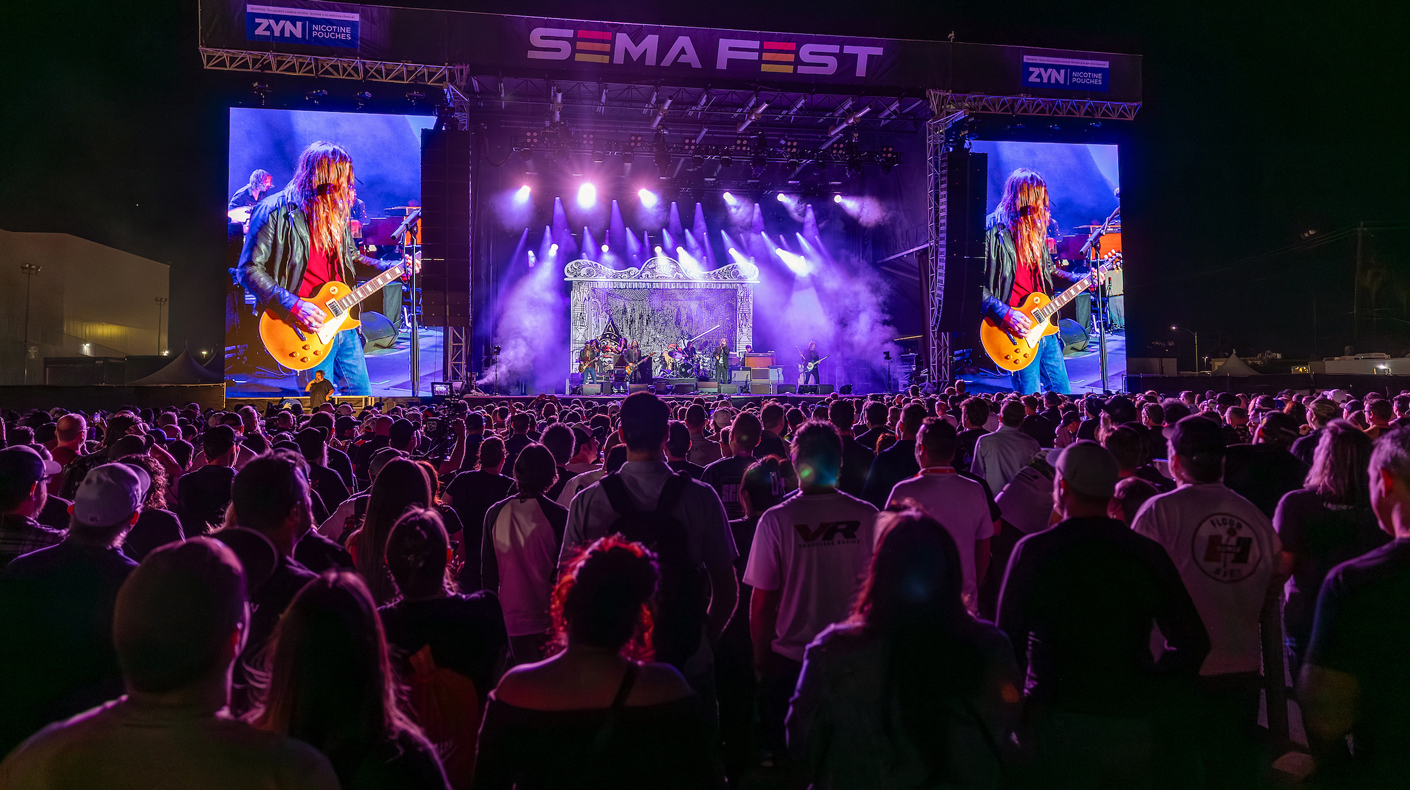 Live music at SEMA Fest