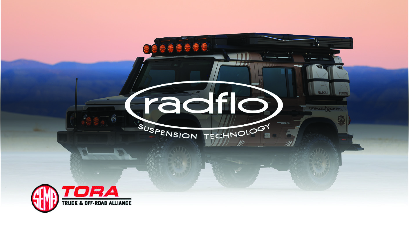 TORA Spotlight Radflo logo and image