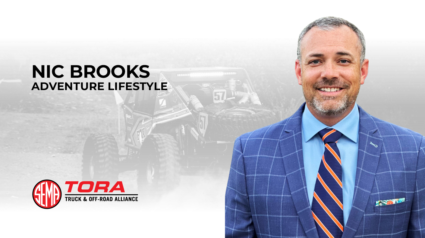 SEMA TORA Nic Brooks