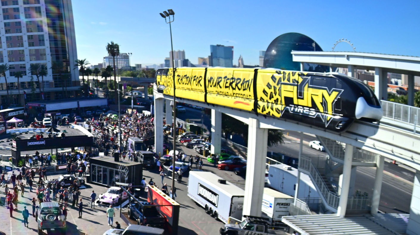 SEMA Show Monorail