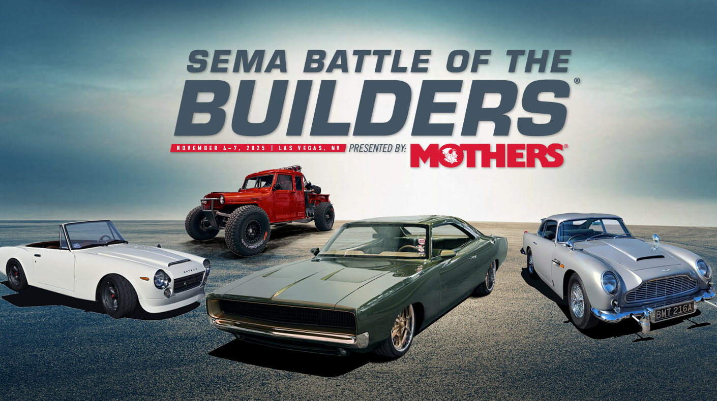 SEMA Battle of the Builders 2025 all entries due on Oct 17 2025