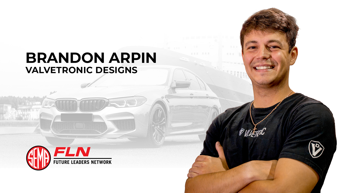 FLN Member Spotlight graphic with photo of Brandin Arpin.