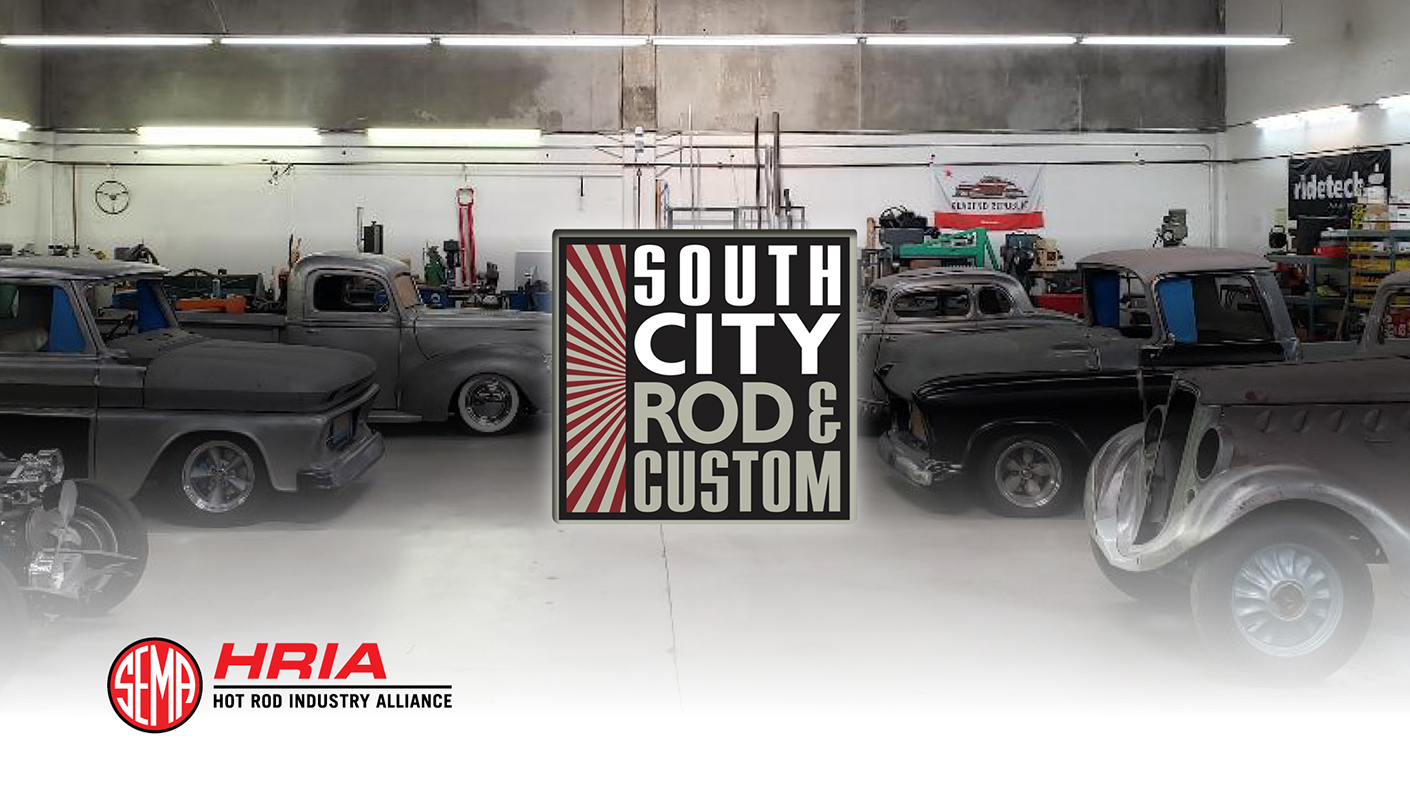 HRIA South City Rods graphic.