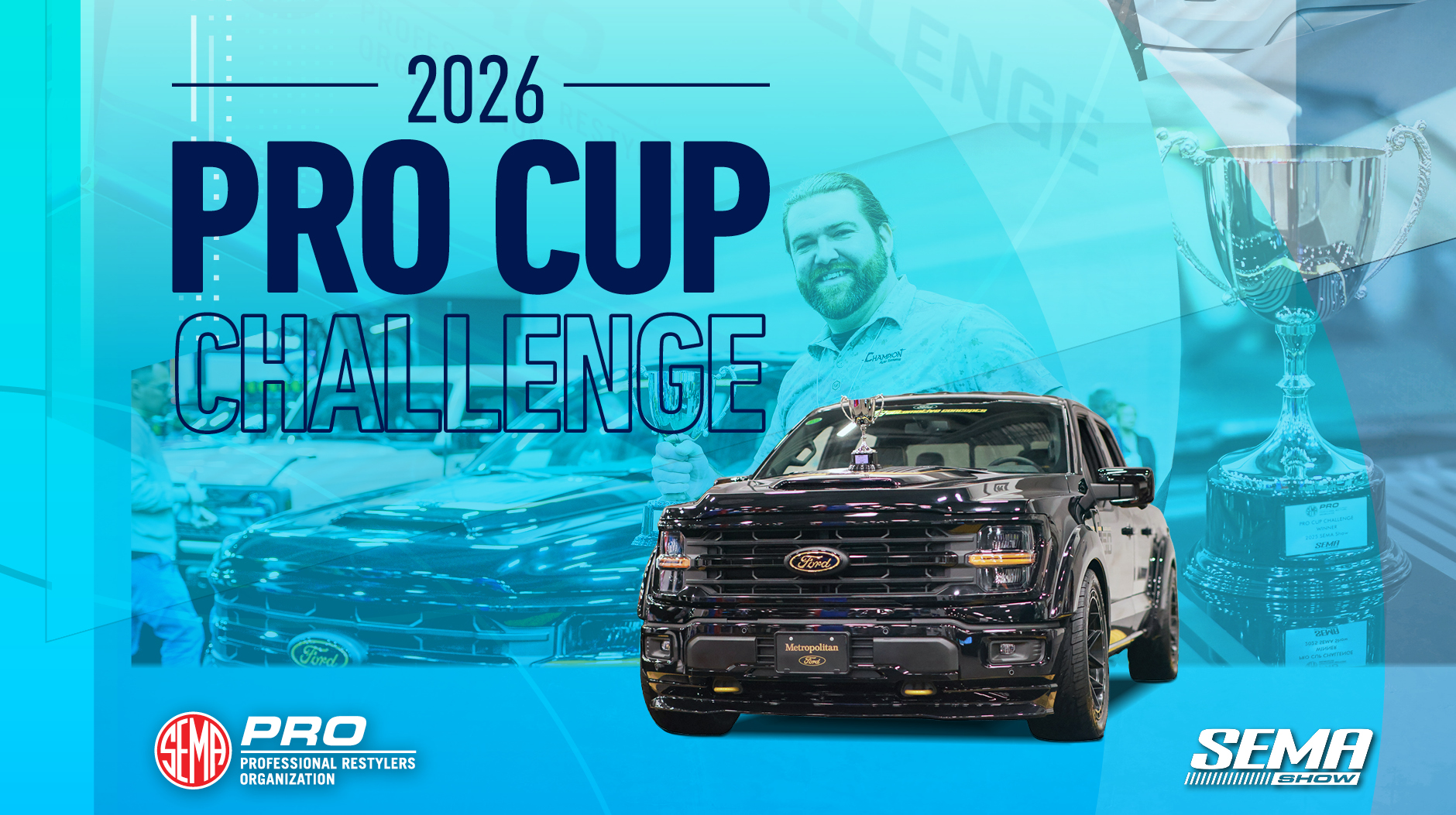 SEMA PRO Cup Challenge graphic.