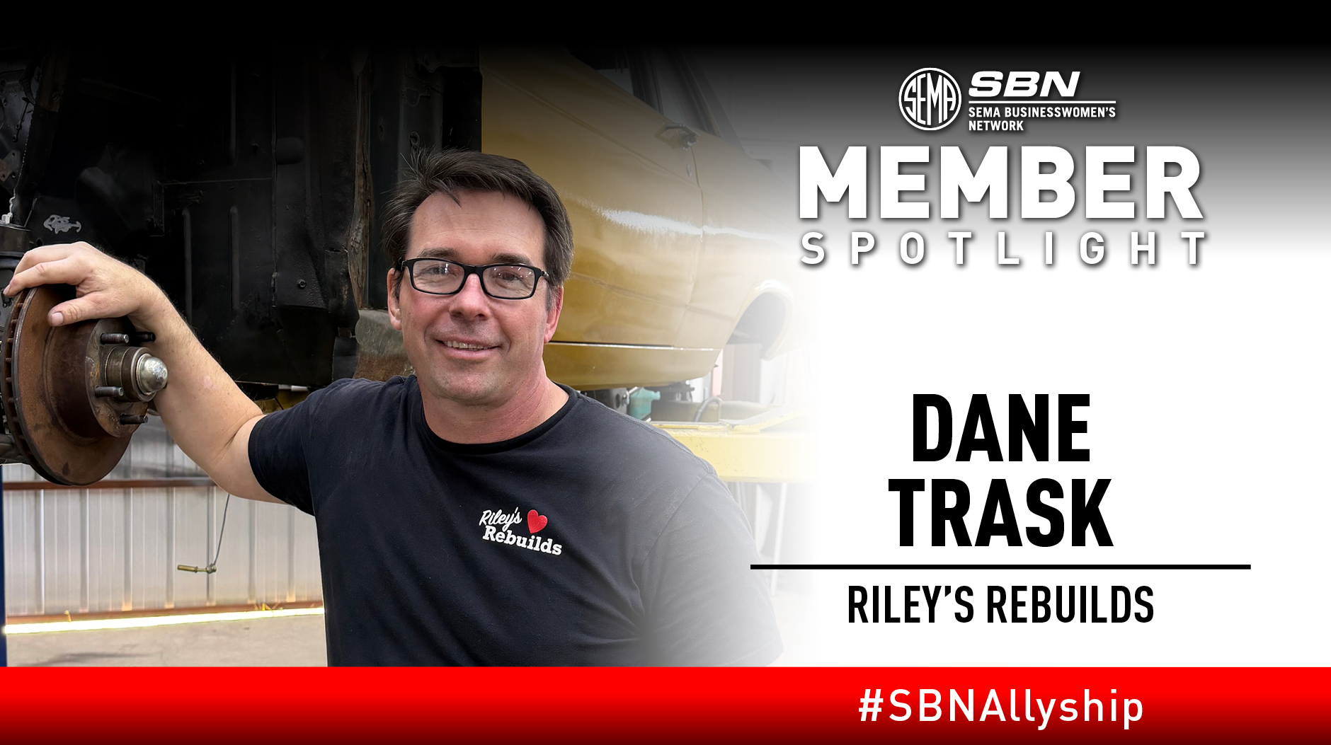 Image of Dane Trask of Riley's Rebuilds.