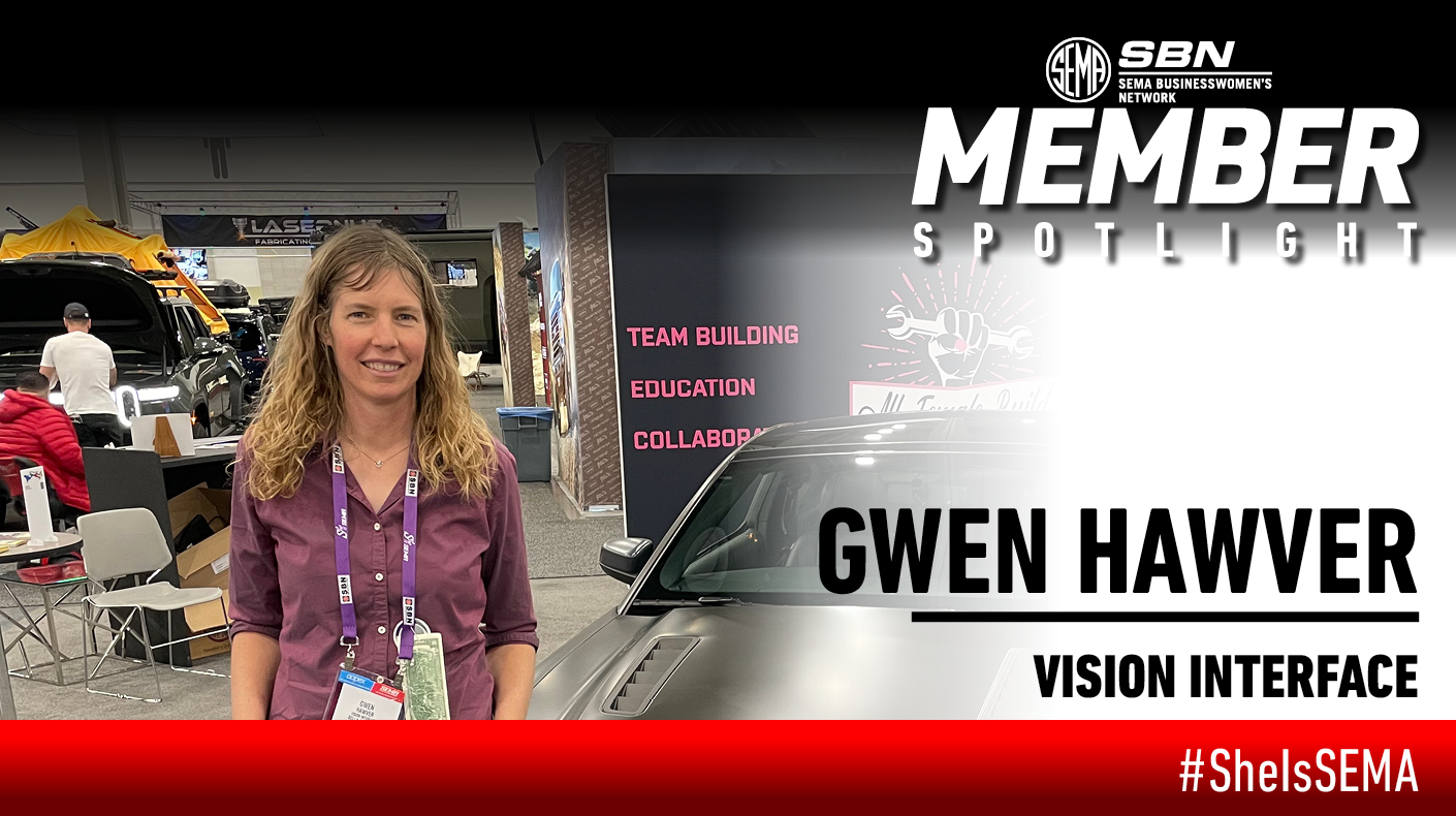 SBN Spotlight. Image of Gwen Hawver.