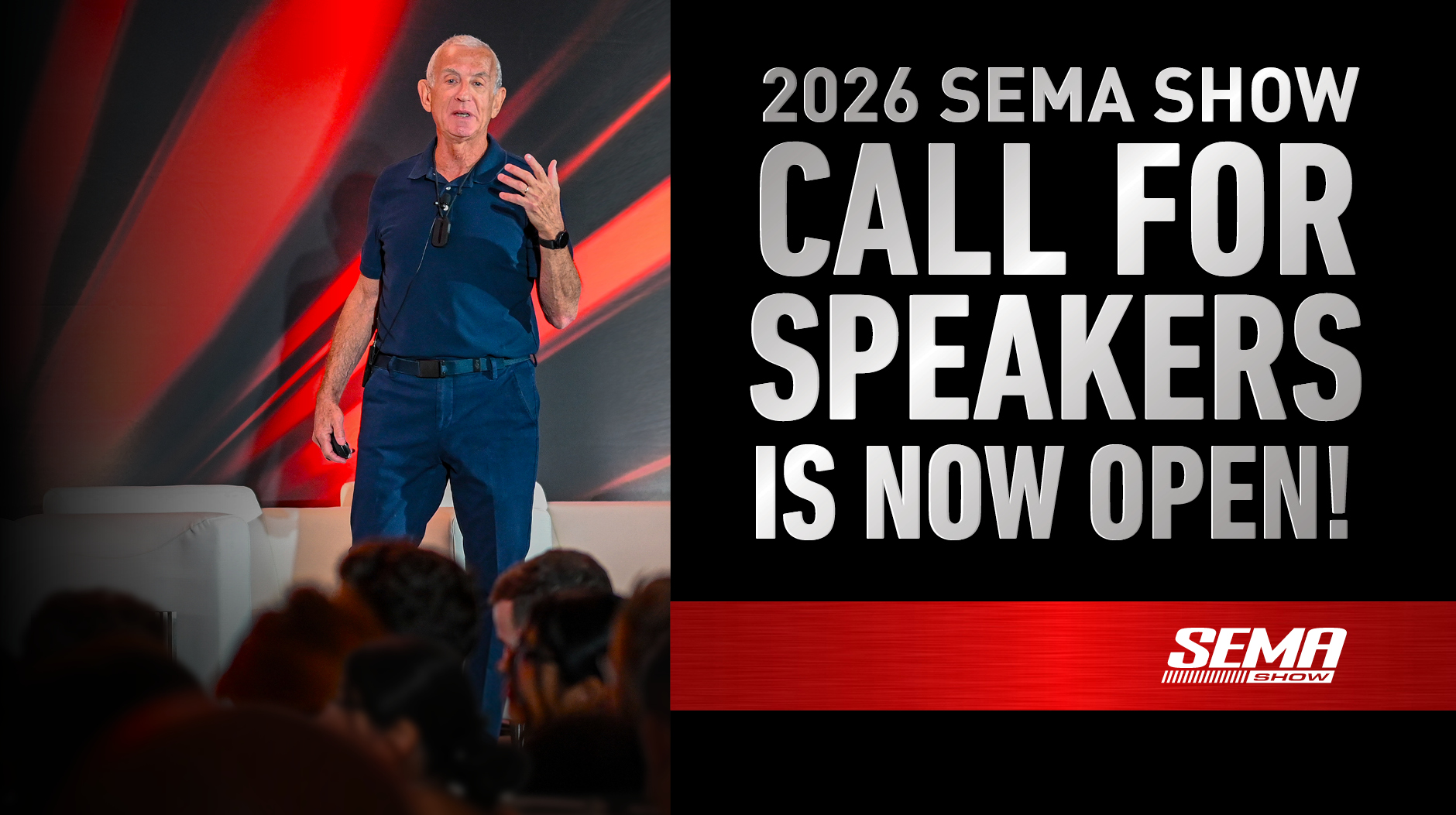 SEMA Education Call for Speakers 2026 SEMA Show