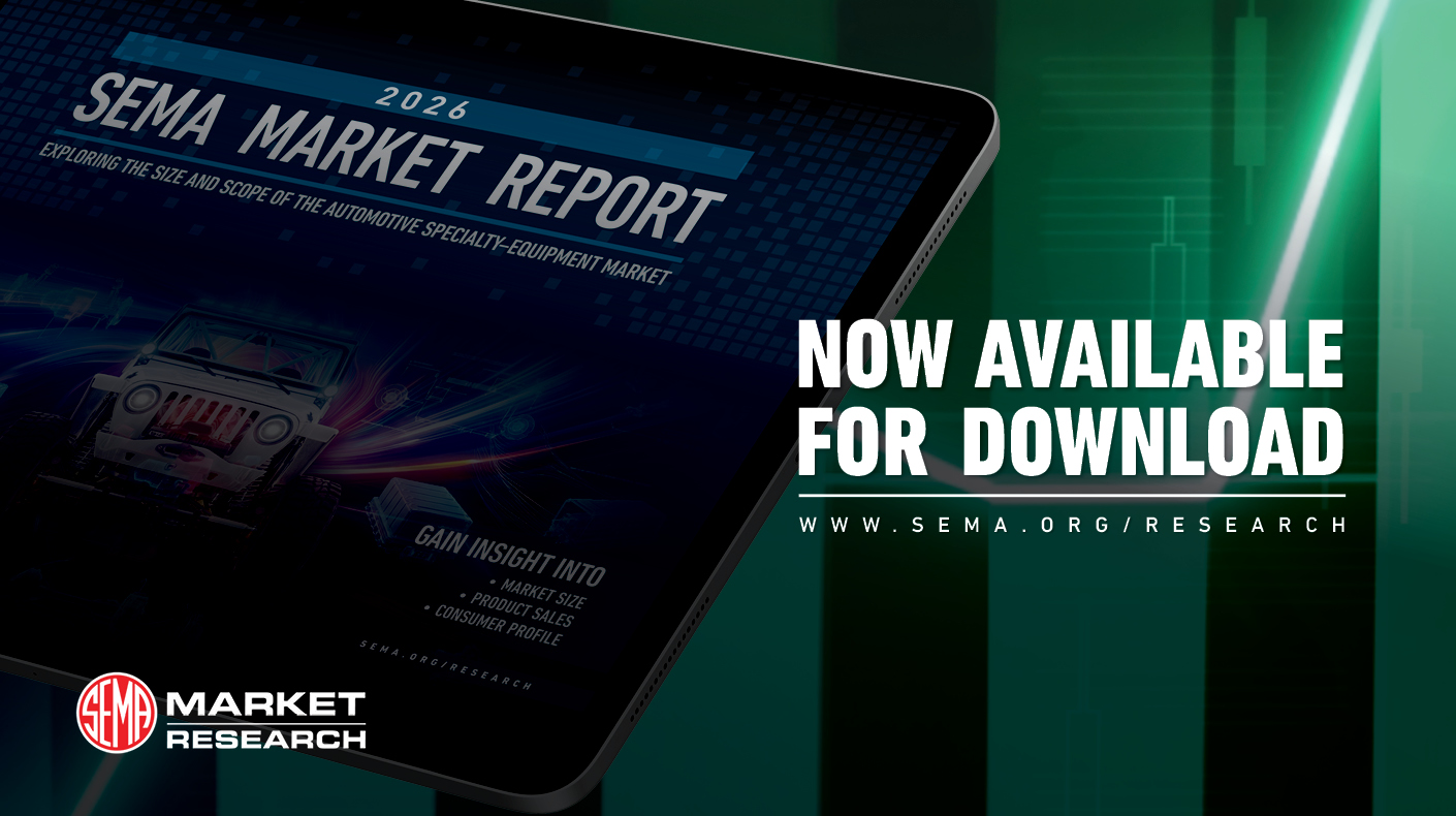 Graphic for the SEMA Market Report.