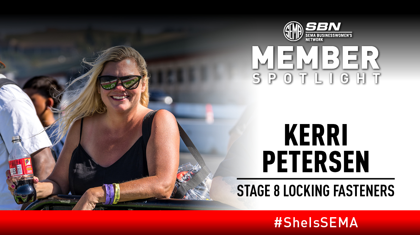 Kerri Petersen Stage 8 SBN Spotlight graphic.