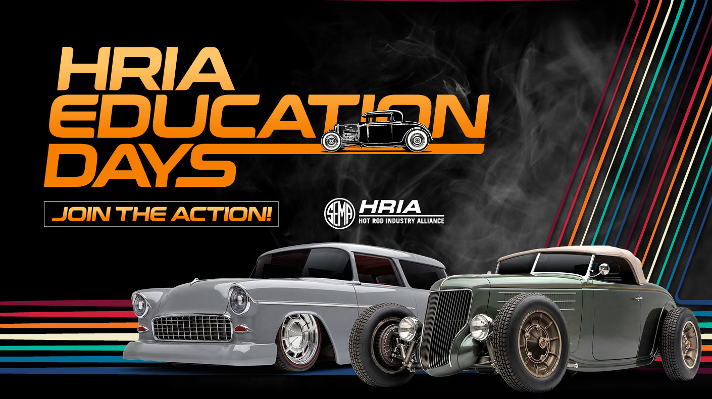 Graphic for the HRIA Education days program.