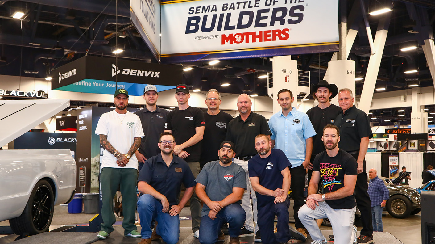 SEMA Battle of the Builders Top 12 from 2025.