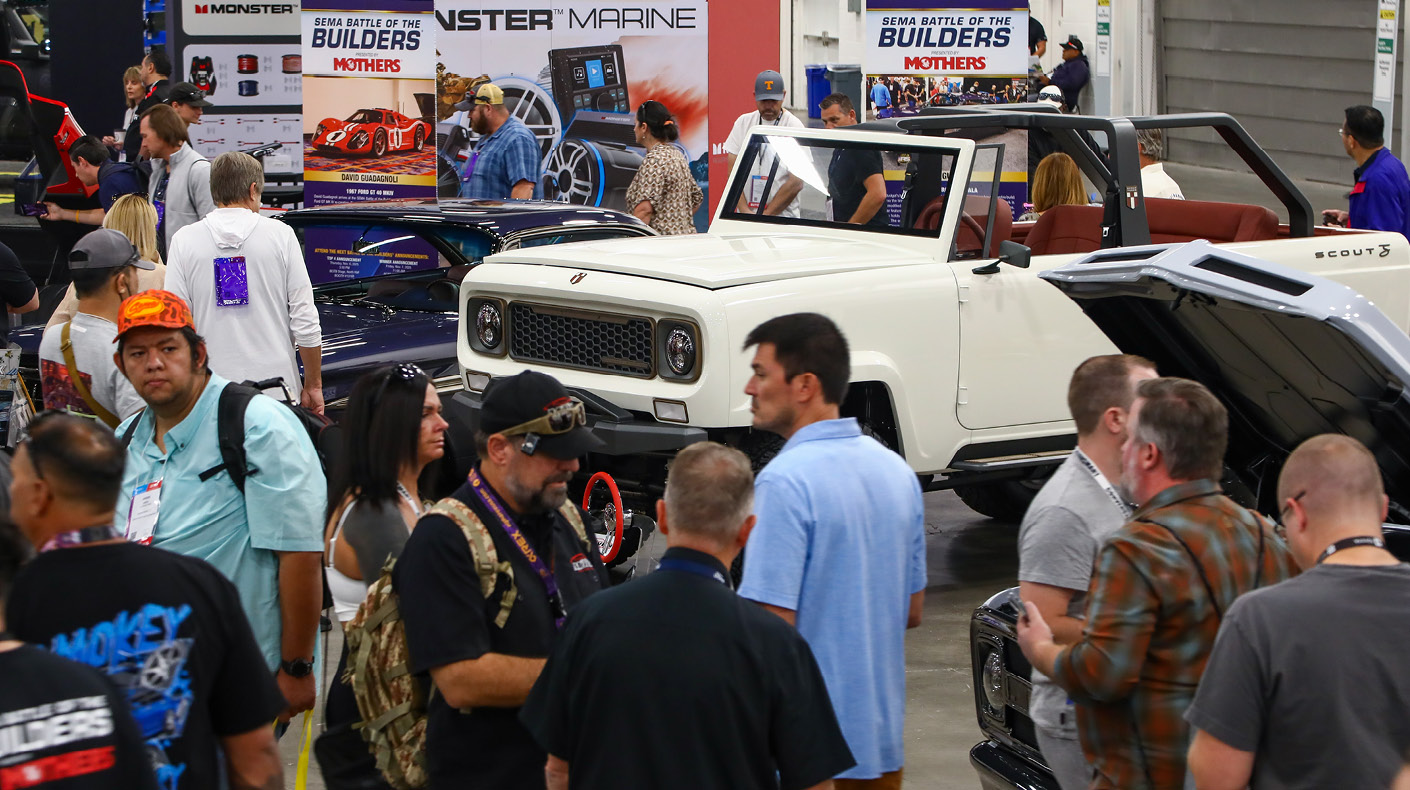 SEMA Battle of the Builders at the SEMA Show.