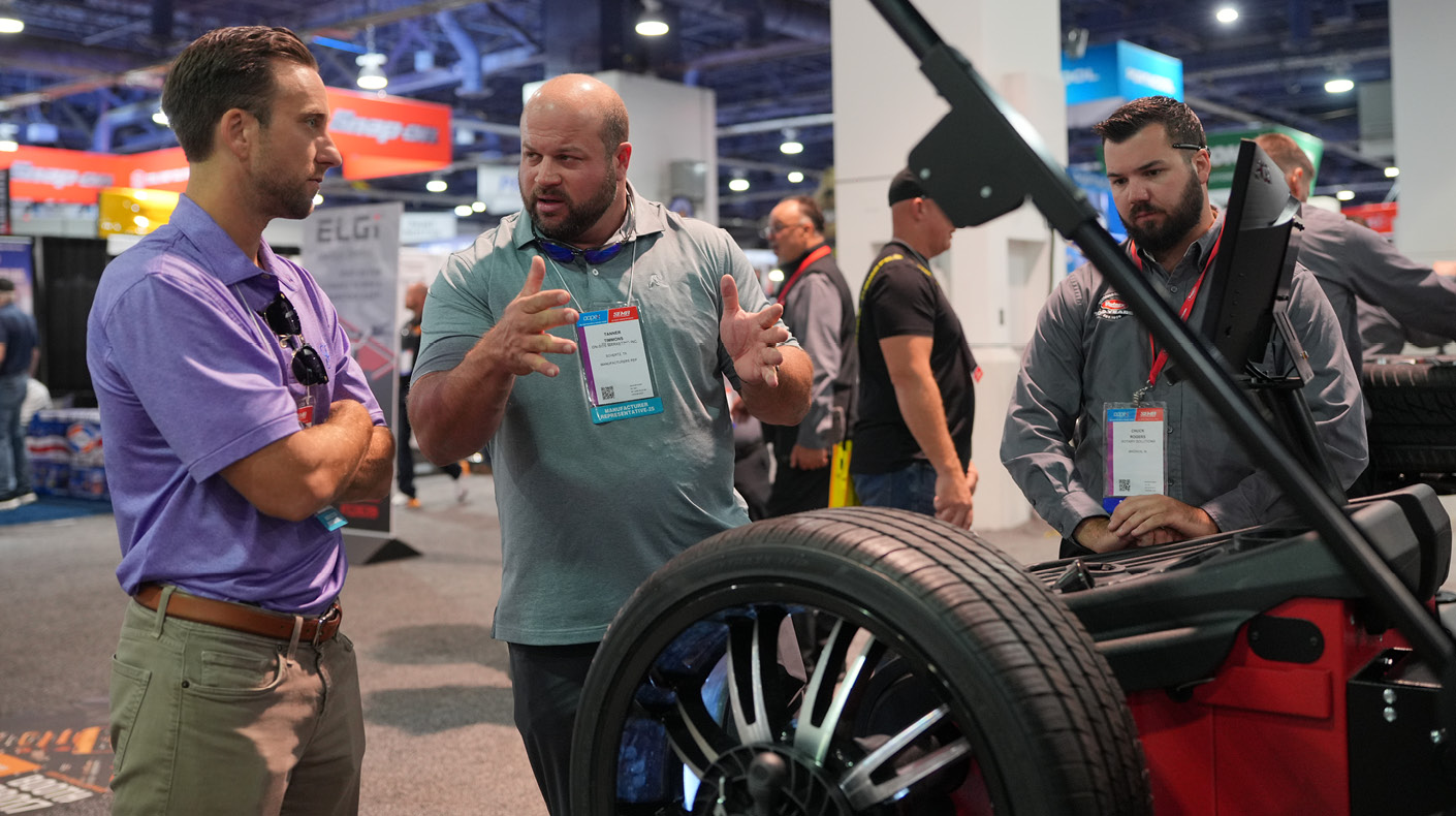 B2B connections a the SEMA Show.