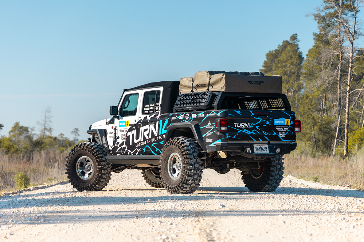 Turn 14 Distribution and Bilstein SEMA Show Jeep Gladiator