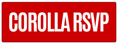 2025 Corolla measuring session SEMA Garage Diamond Bar rsvp button