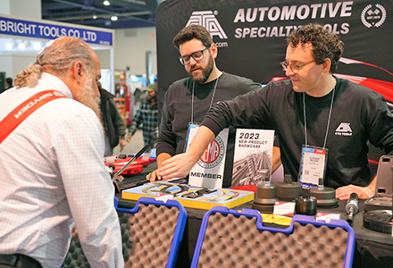 SEMA Show booth