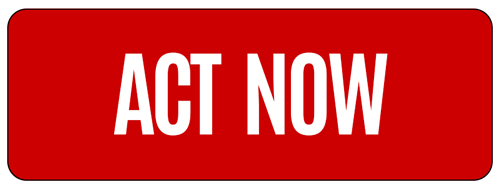 Red button with the phrase Act Now.