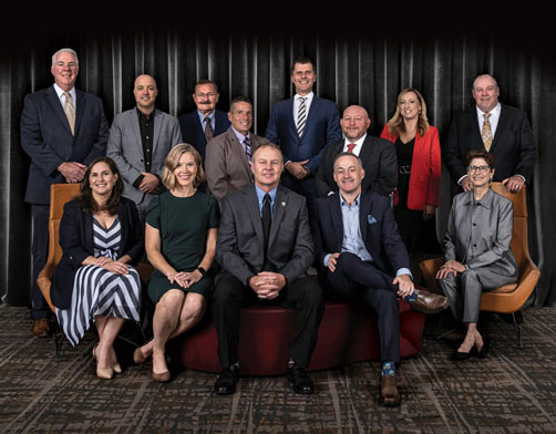 A group photo of the SEMA Board of Directors