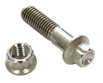 Two-Piece/Three-Piece Wheel Rim Titanium Bolt Kit