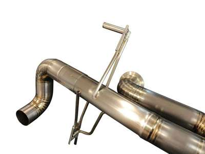 Audi R8 ’09–’15 Titanium Straight X-Pipe Exhaust System