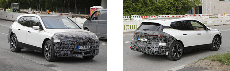 Spy Shots BMW iX