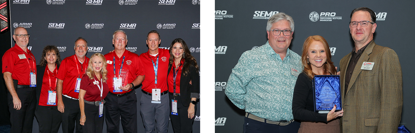 SEMA Members accept council and network awards at 2025 SEMA Show.