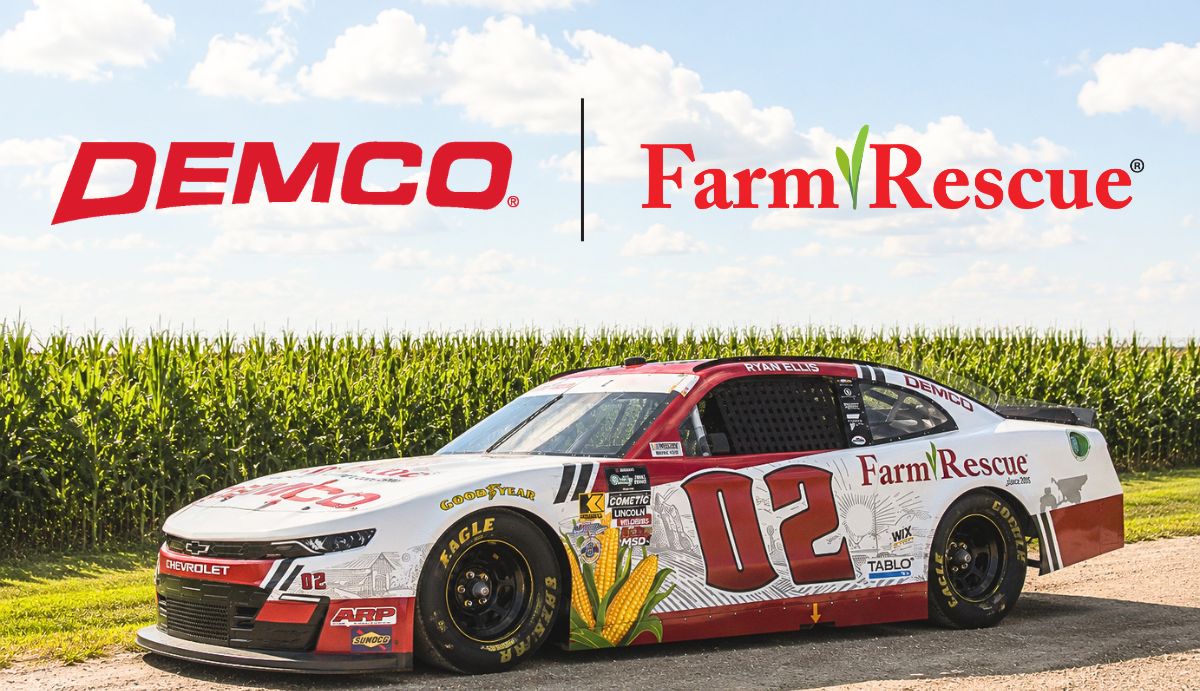 DEMCO Farm Rescue NASCAR O'Reilly Auto Parts Series.