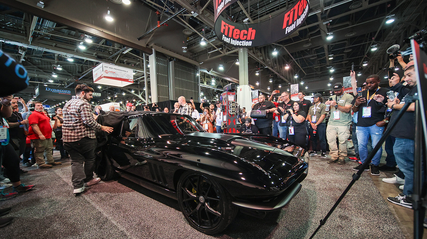 FiTech SEMA Show booth
