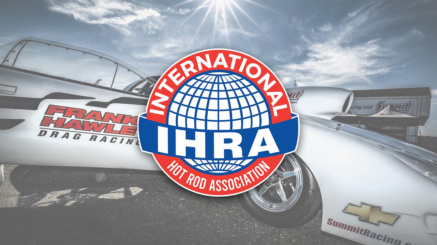 A graphic featuring the IHRA logo.
