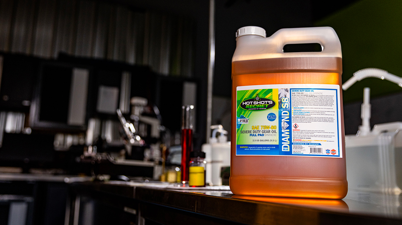 Hot Shot's Secret Blue Diamond S8 Severe Duty Gear Oil