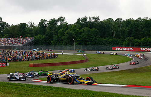 Indycar Hybrid Mid Ohio