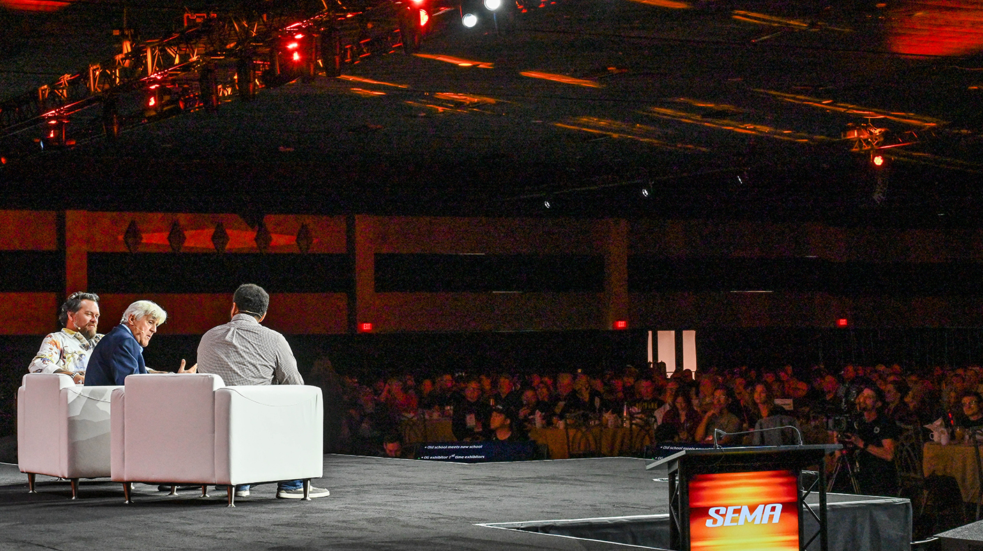 Jay Leno During SEMA Show Kickoff Breakfast