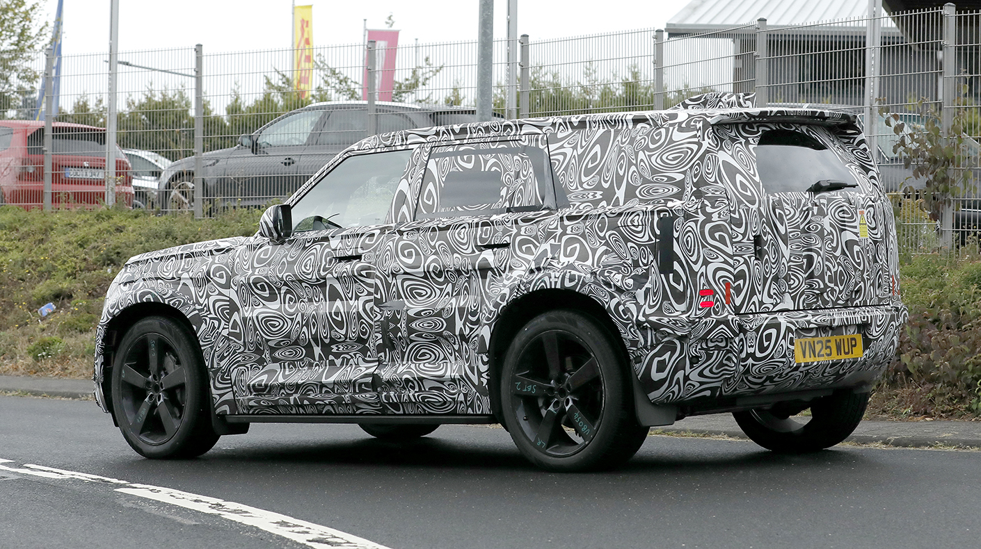 Land Rover Baby Defender prototype.