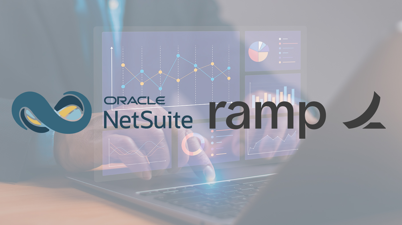 NetSuite logo and Ramp logo.
