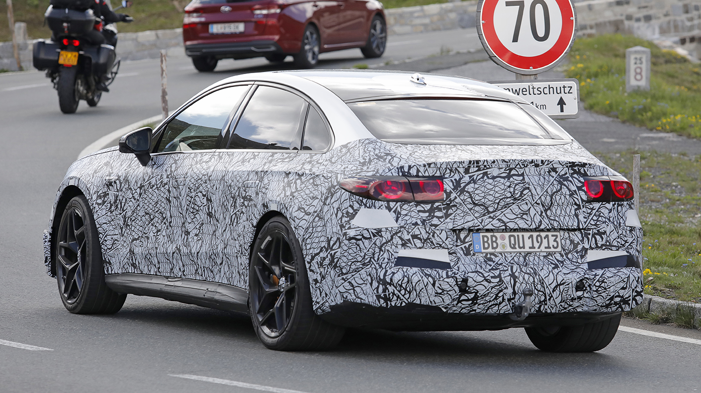 Mercedes-Benz C-Class EQ prototype.