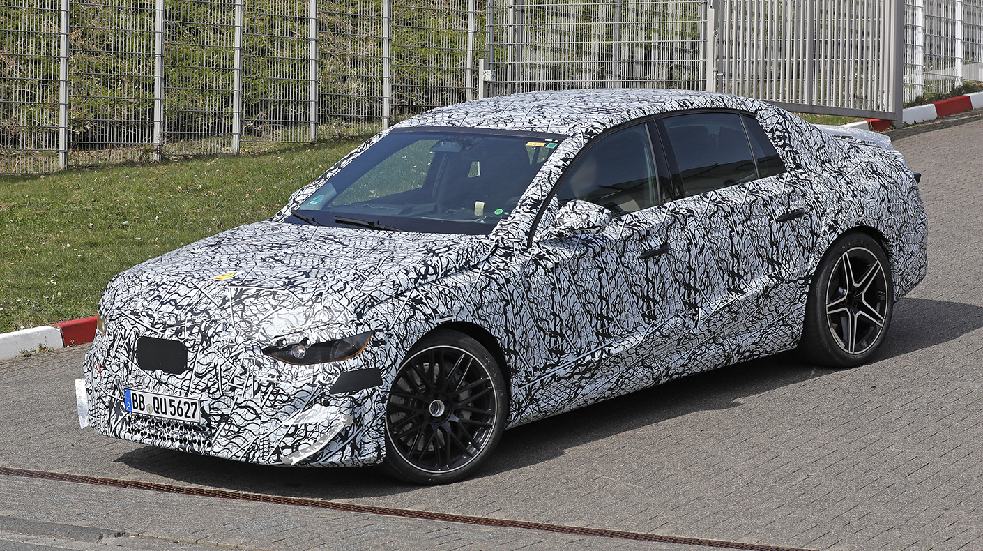 Mercedes-AMG E-Class EQ prototype.