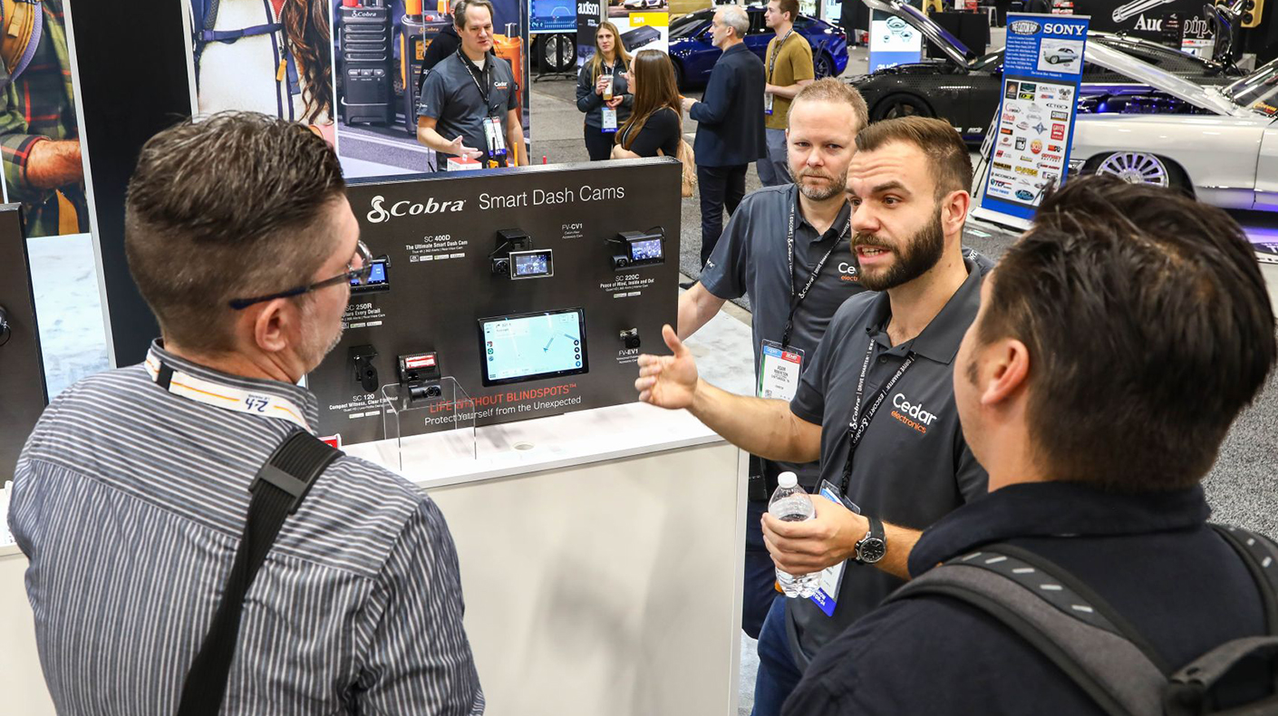 Mobile Electronics at the SEMA Show.