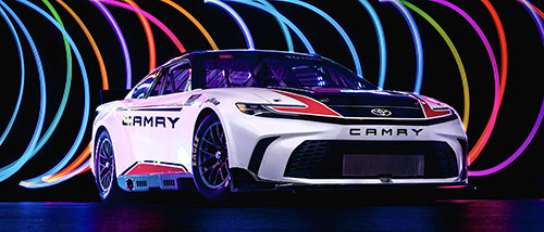 The Toyota Camry XSE NASCAR Cup Series car