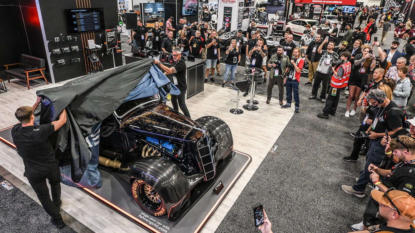 Vehicle reveal at the SEMA Show