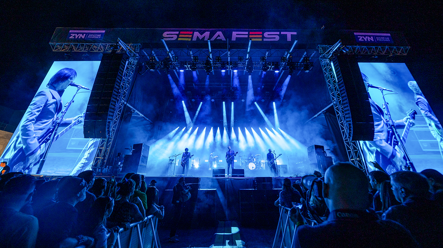 The SEMA Fest Stage