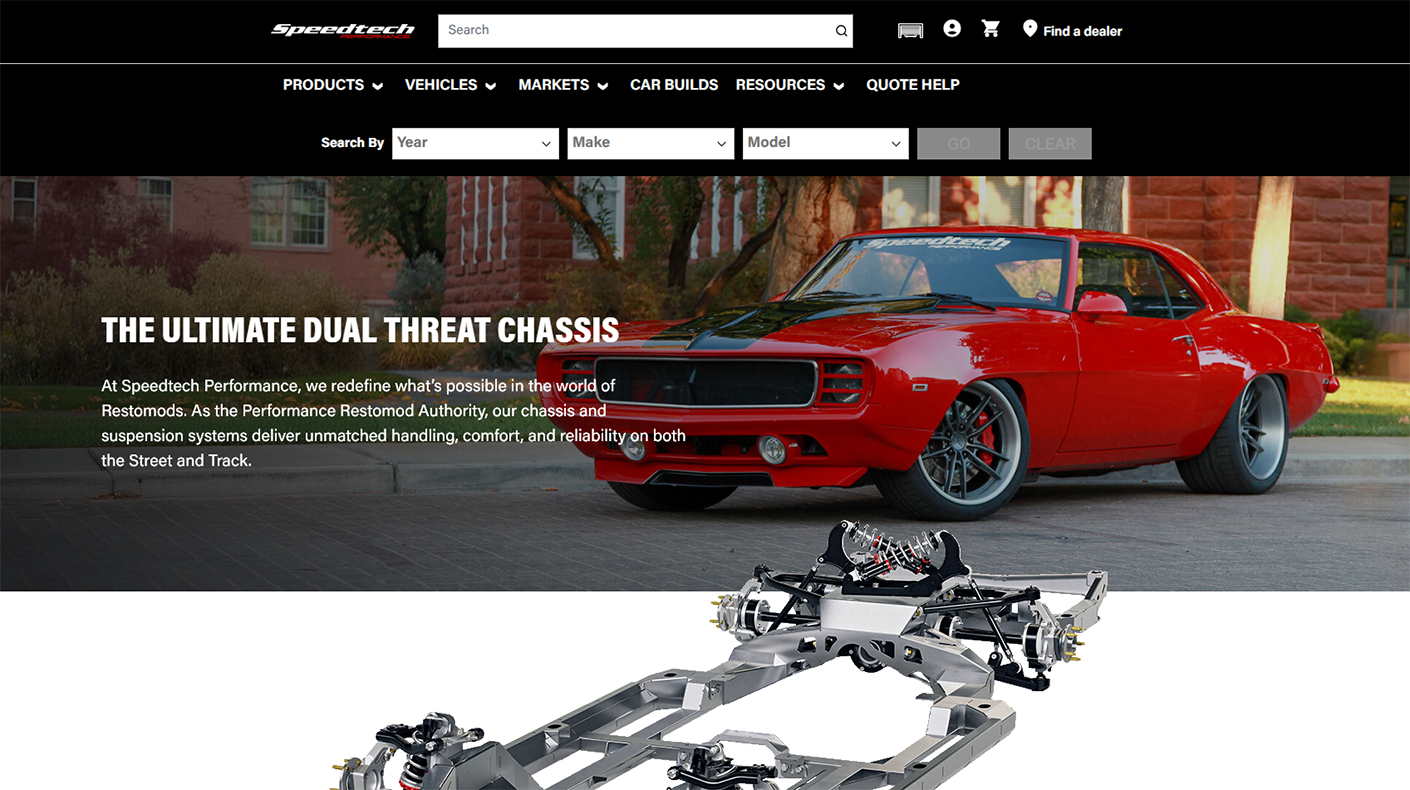 Speedtech Website