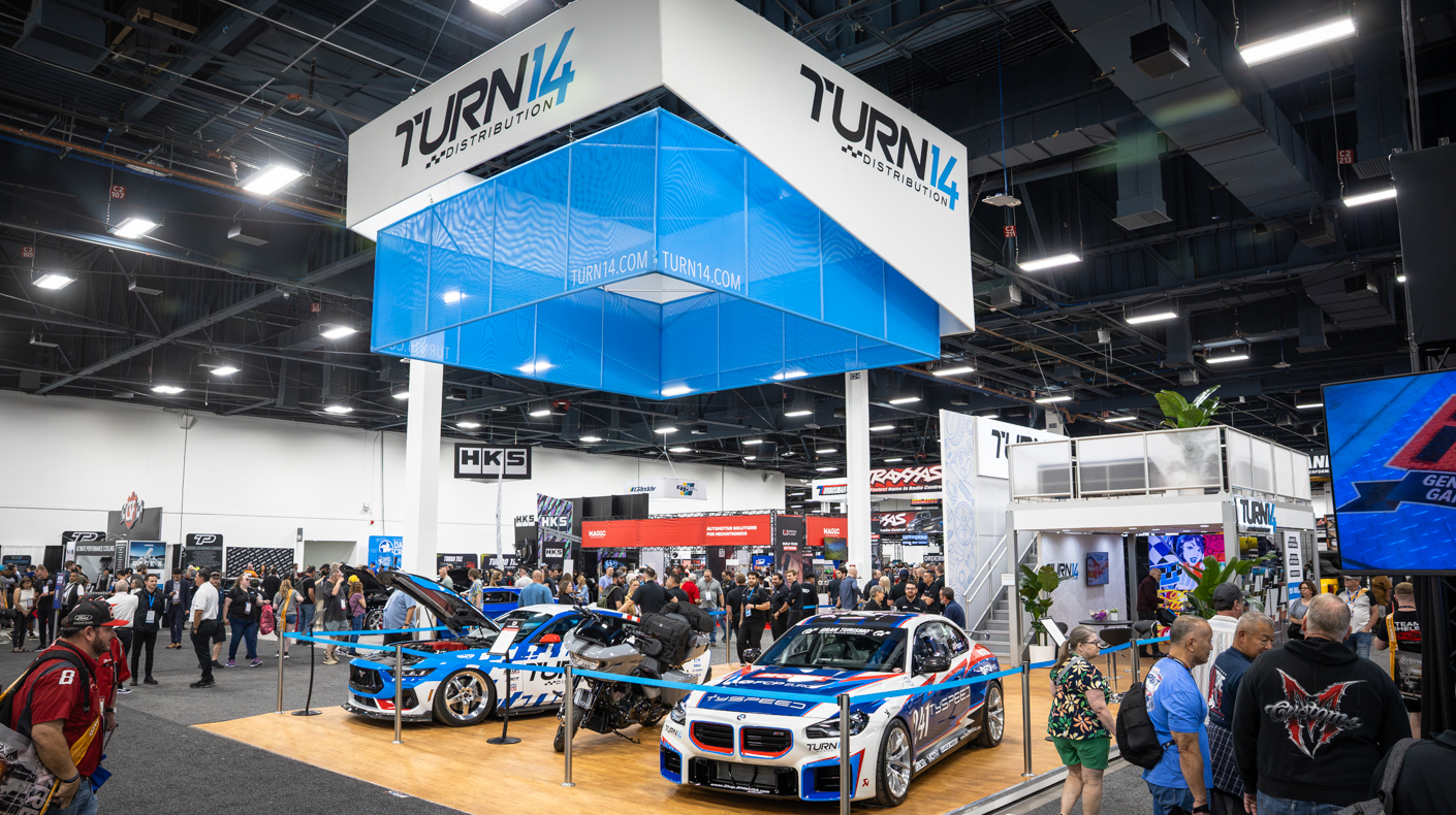 Turn 14 at the SEMA Show.