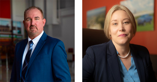 Kevin Voelkel and Susann Kazunas