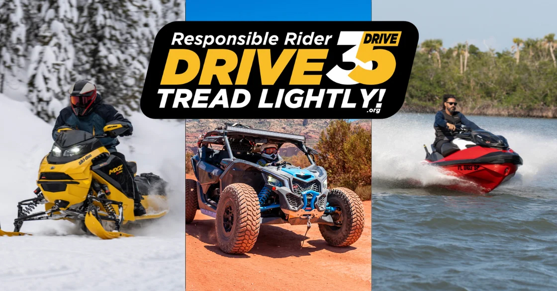 Tread Lightly! graphic for the Drive 35 program. 