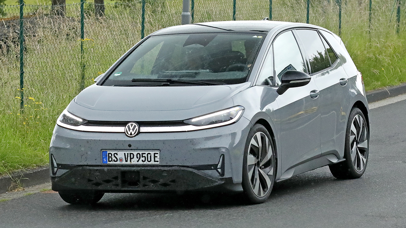 A prototype of the new VW ID.3 Neo GTX testing.
