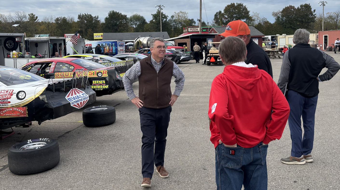 Legislators touring La Crosse Speedway